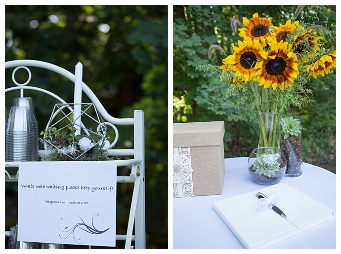 ciao-bella-studios-sunflower-wedding-flowers