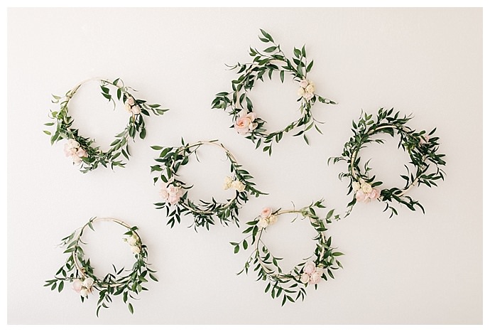 Floral Wreaths for First Birthday Decor