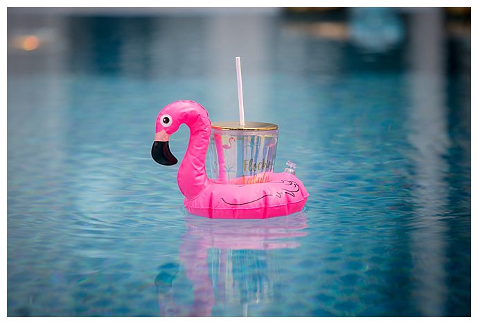 Flamingo Beverage Float