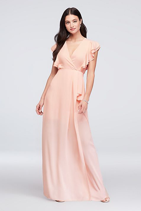 flutter-sleeve-chiffon-bridesmaid-dress