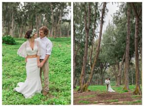 Paige and Judd’s Bohemian Hawaiian Forest Elopement - Love Inc. Mag