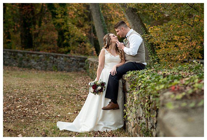 fall delaware wedding