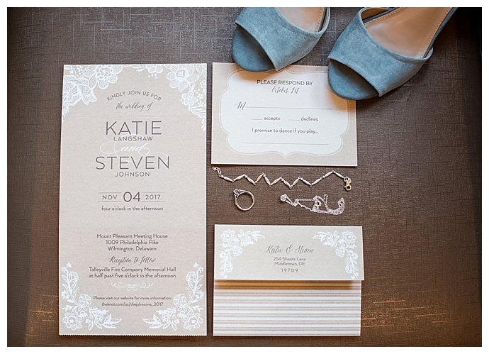 vertical wedding invitations