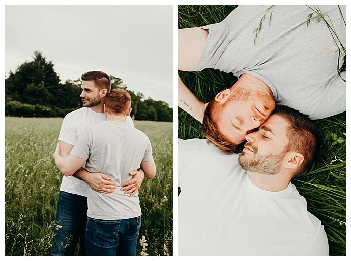 gay engagement shoot