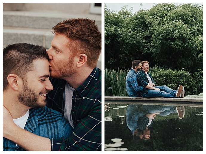 gay engagement shoot