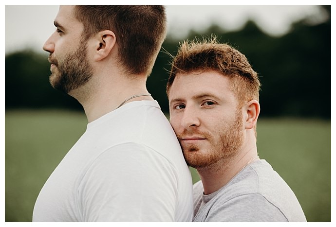 penn state engagement shoot