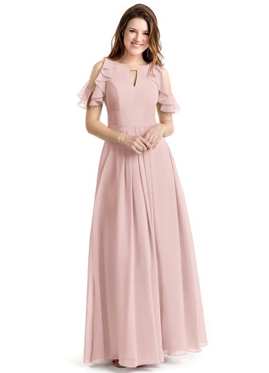 modern-dusty-rose-bridesmaid-dress-with-cold-shoulder