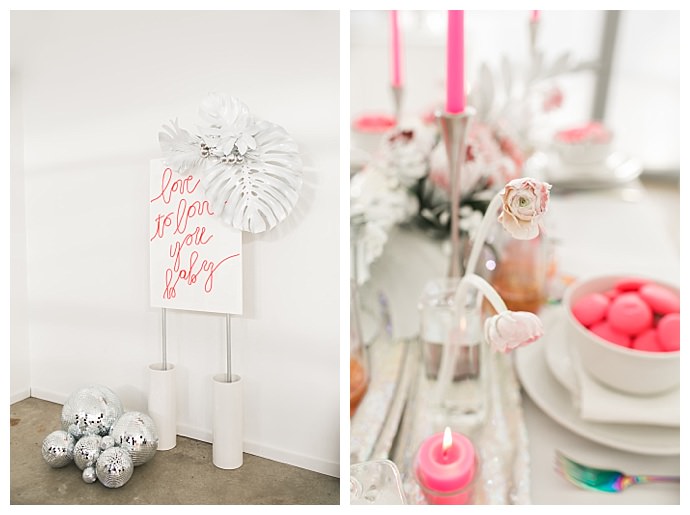 neon wedding ideas