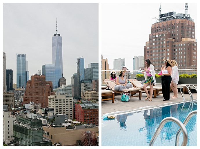 nyc-rooftop-pool-bachelorette-party