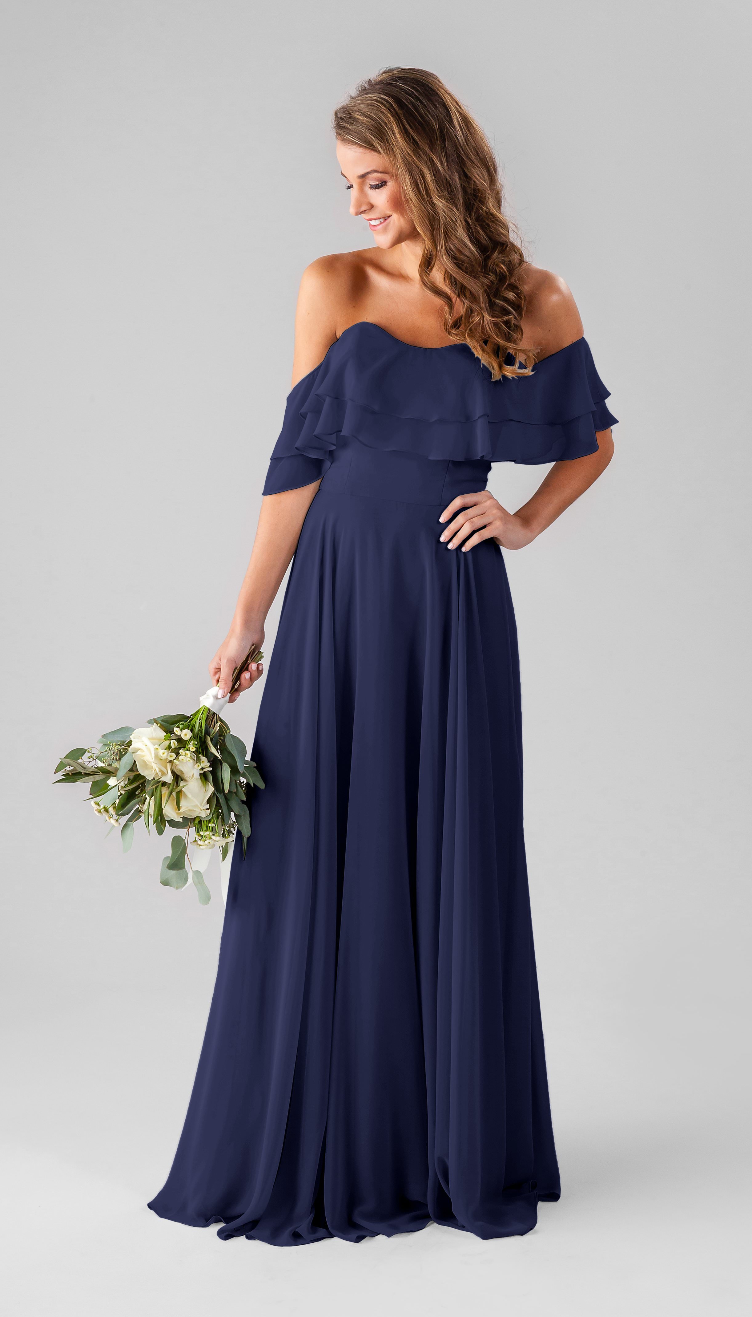 16 Stylish Bridesmaids Dresses With Sleeves Love Inc Mag 9135