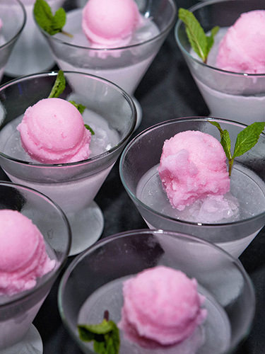 wedding ice cream cocktails