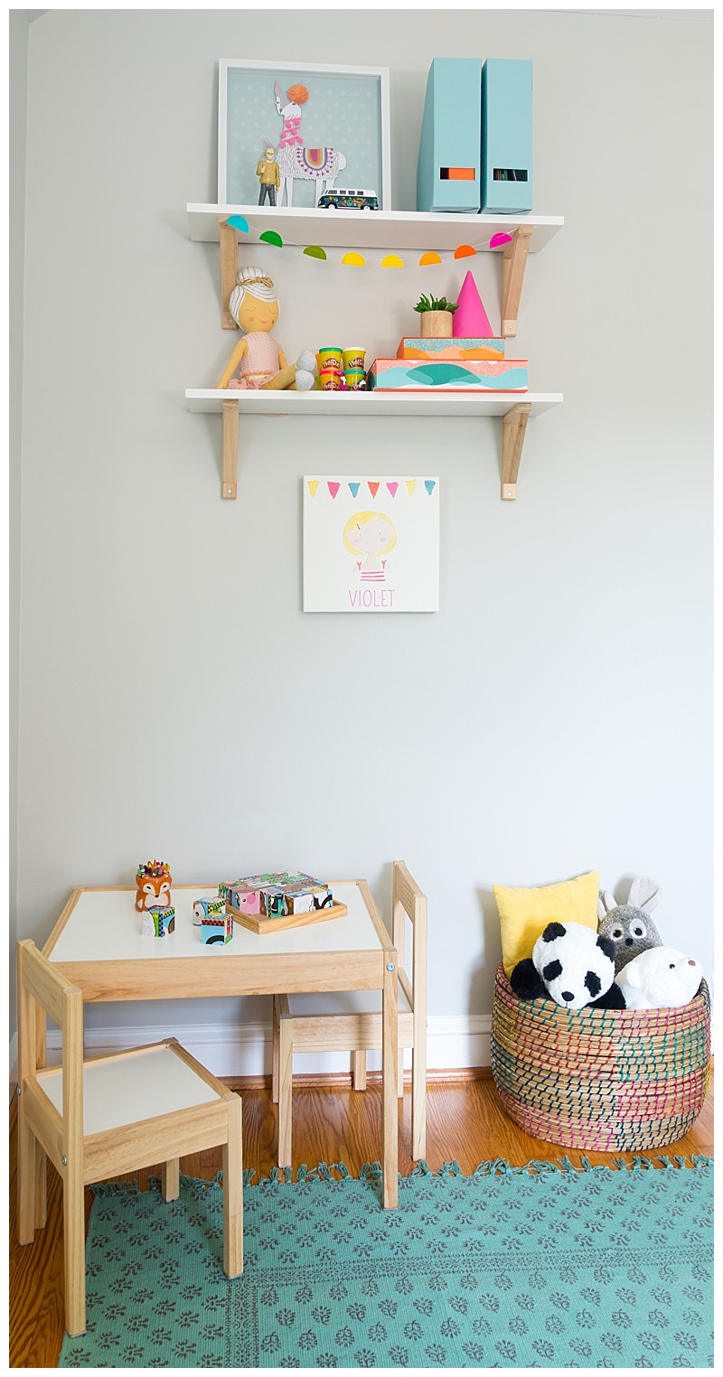 Bright and Bold Toddler Room Inspiration