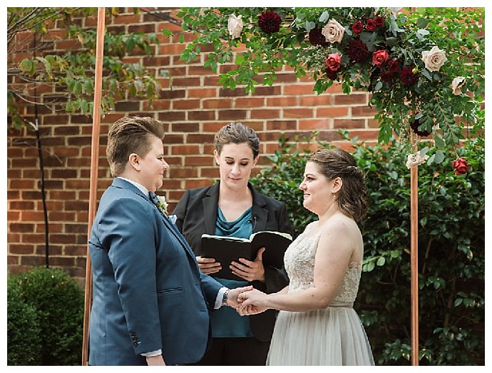 copper-ceremony-arch-lissa-ryan-photography