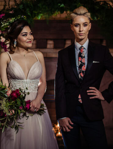 jewel toned inspiration shoot