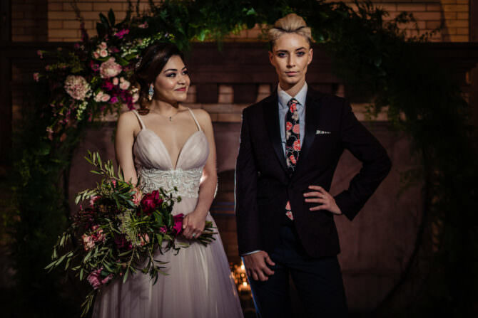 jewel toned inspiration shoot