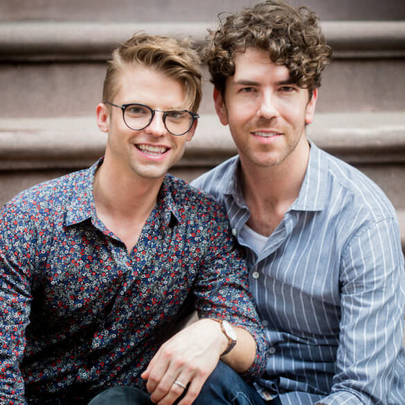nyc engagement shoot