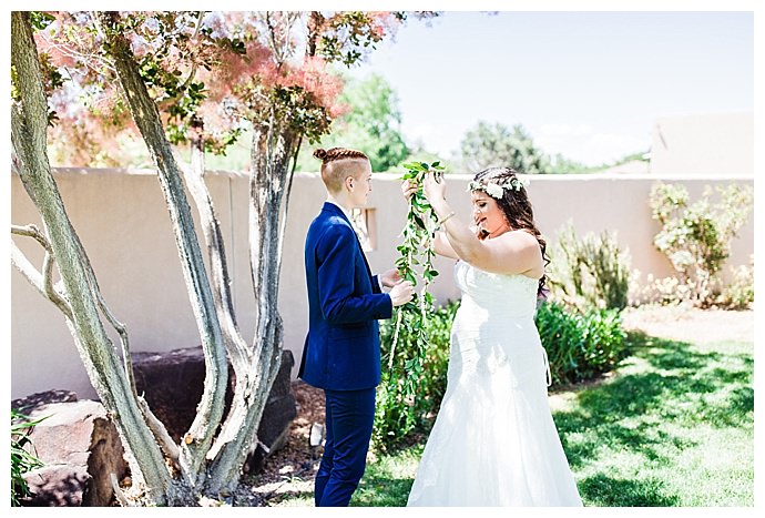 maile and pikake wedding veil