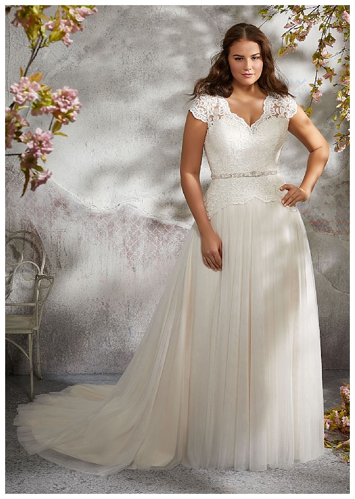 See The Stunning New Designs In Morilee's Collection For Curvy Brides