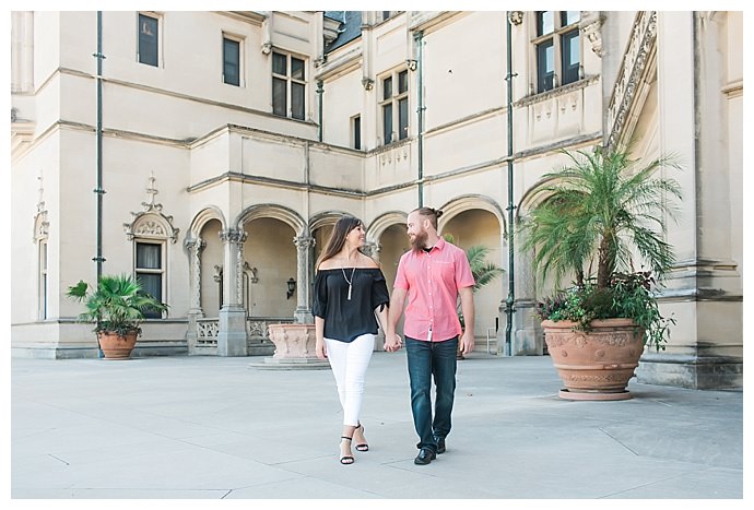 Biltmore Estate Engagement Photos