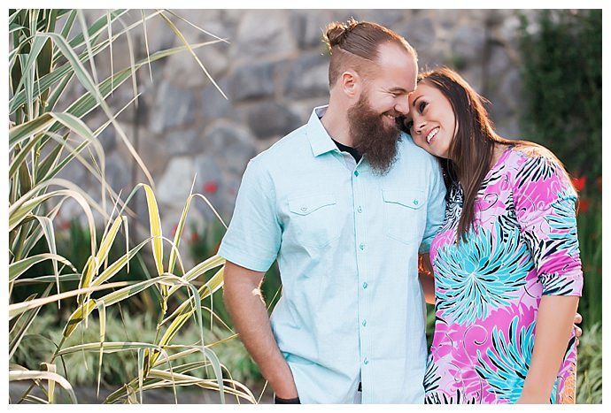 Biltmore Estate Gardens Engagement