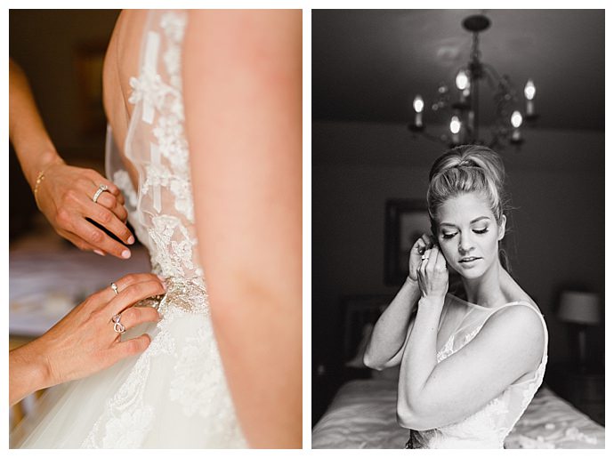 bride getting ready