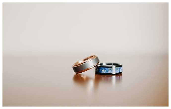 modern wedding bands