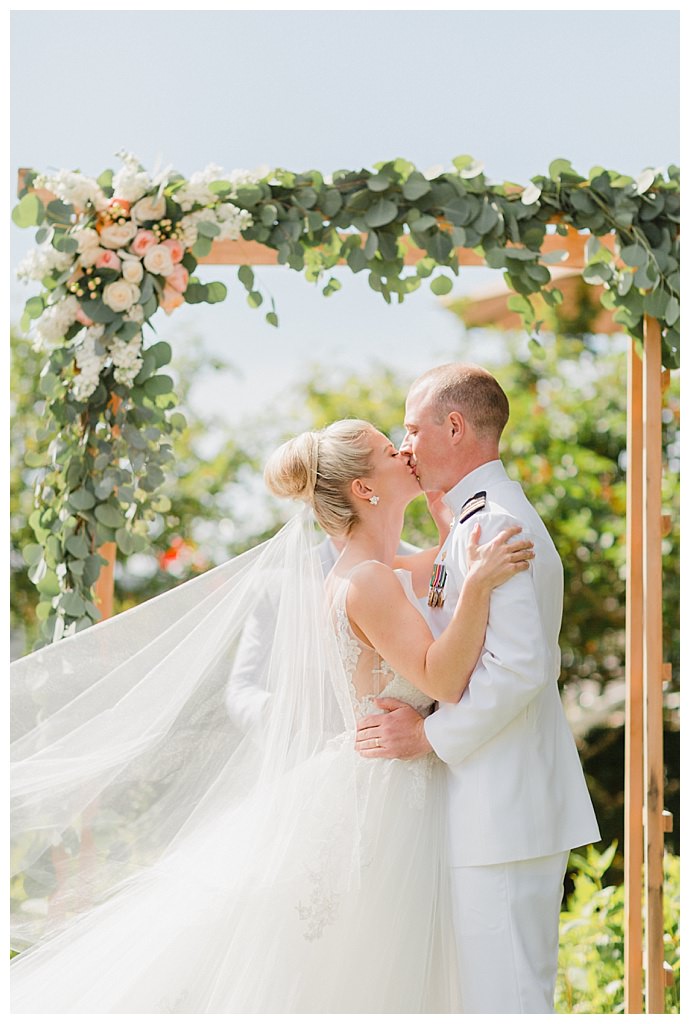 roche harbor military wedding