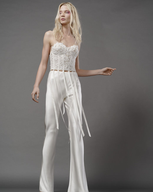 10 Pantsuits & Jumpsuits We Loved From Bridal Fashion Week