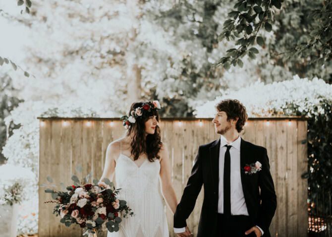fall boho wedding inspiration