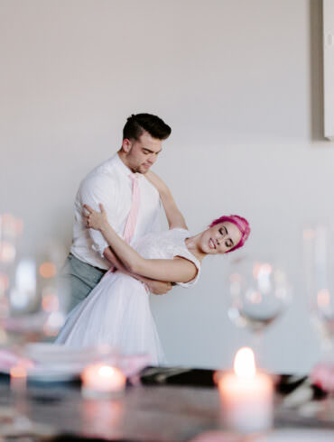 dance inspired styled shoot