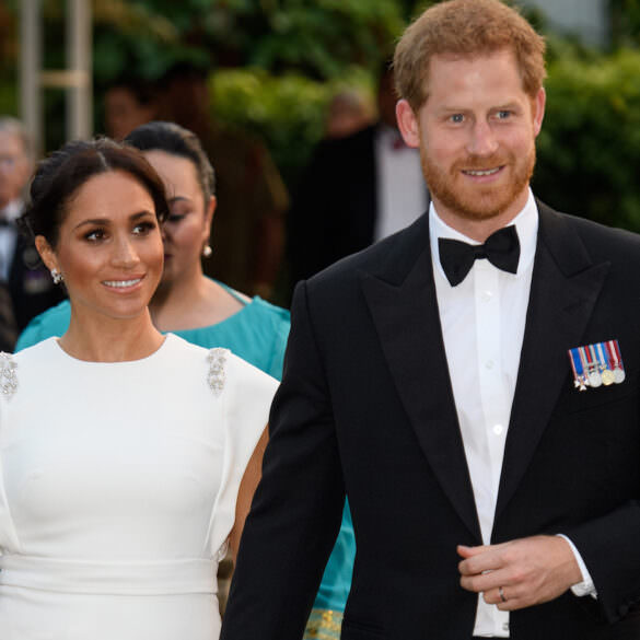 meghan markle theia dress
