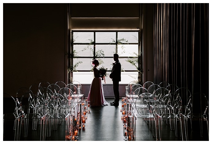 industrial wedding inspiration