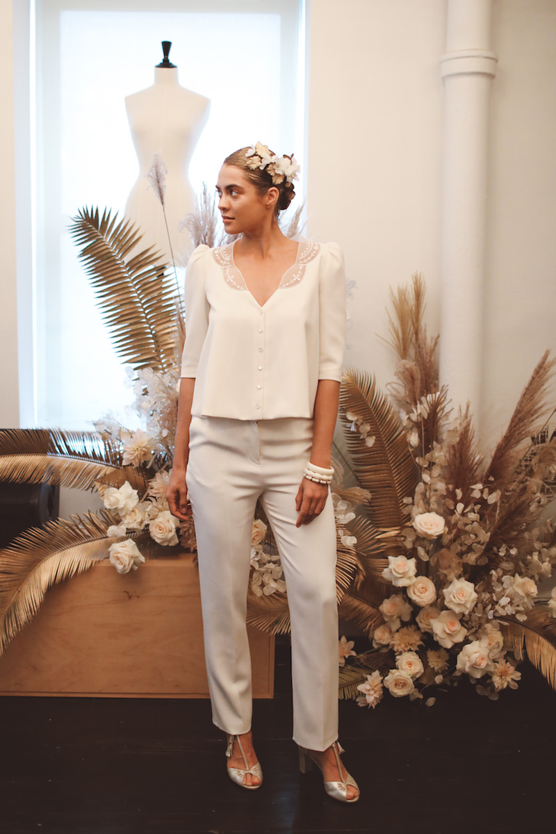 10 Pantsuits & Jumpsuits We Loved From Bridal Fashion Week