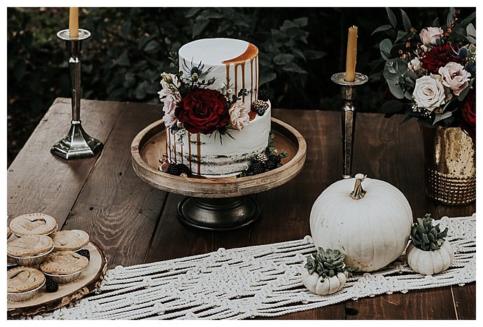 fall boho wedding inspiration