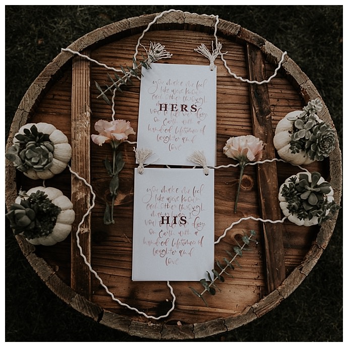 his and hers vow books