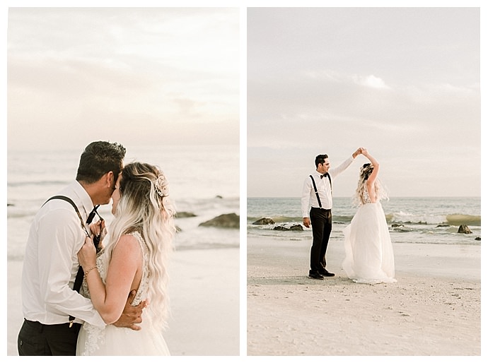 beach star themed styled shoot