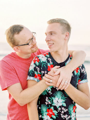 sunrise beach engagement