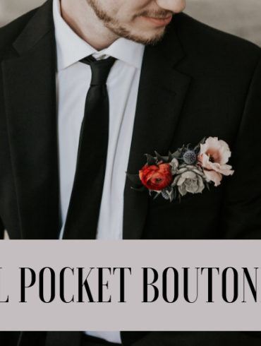 floral pocket boutonniere