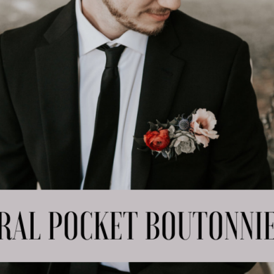 floral pocket boutonniere