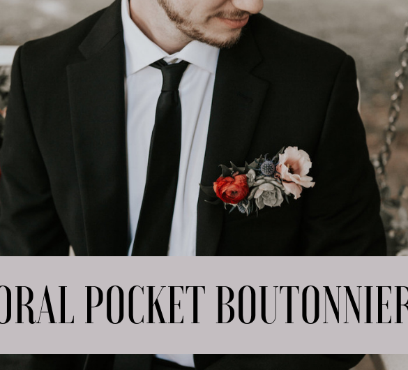 floral pocket boutonniere