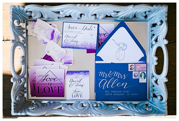 purple-ombree-wedding-invitation-slotography