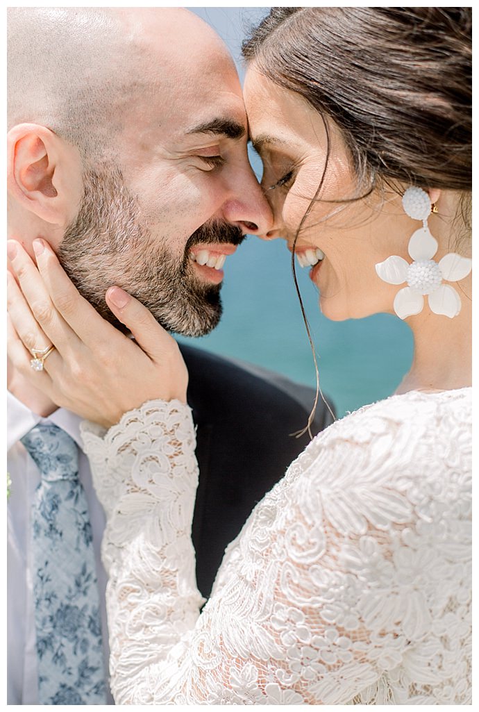 statement wedding earrings