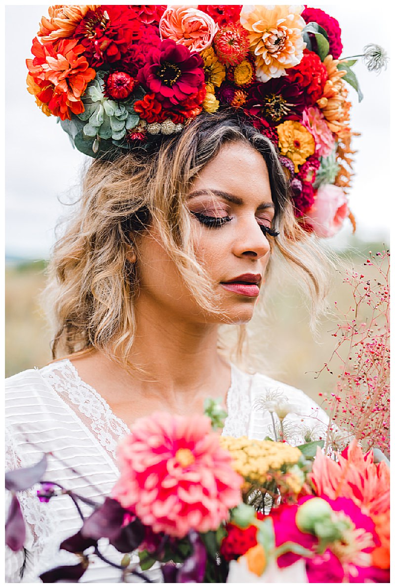 Beyonce-Inspired Floral Headpiece