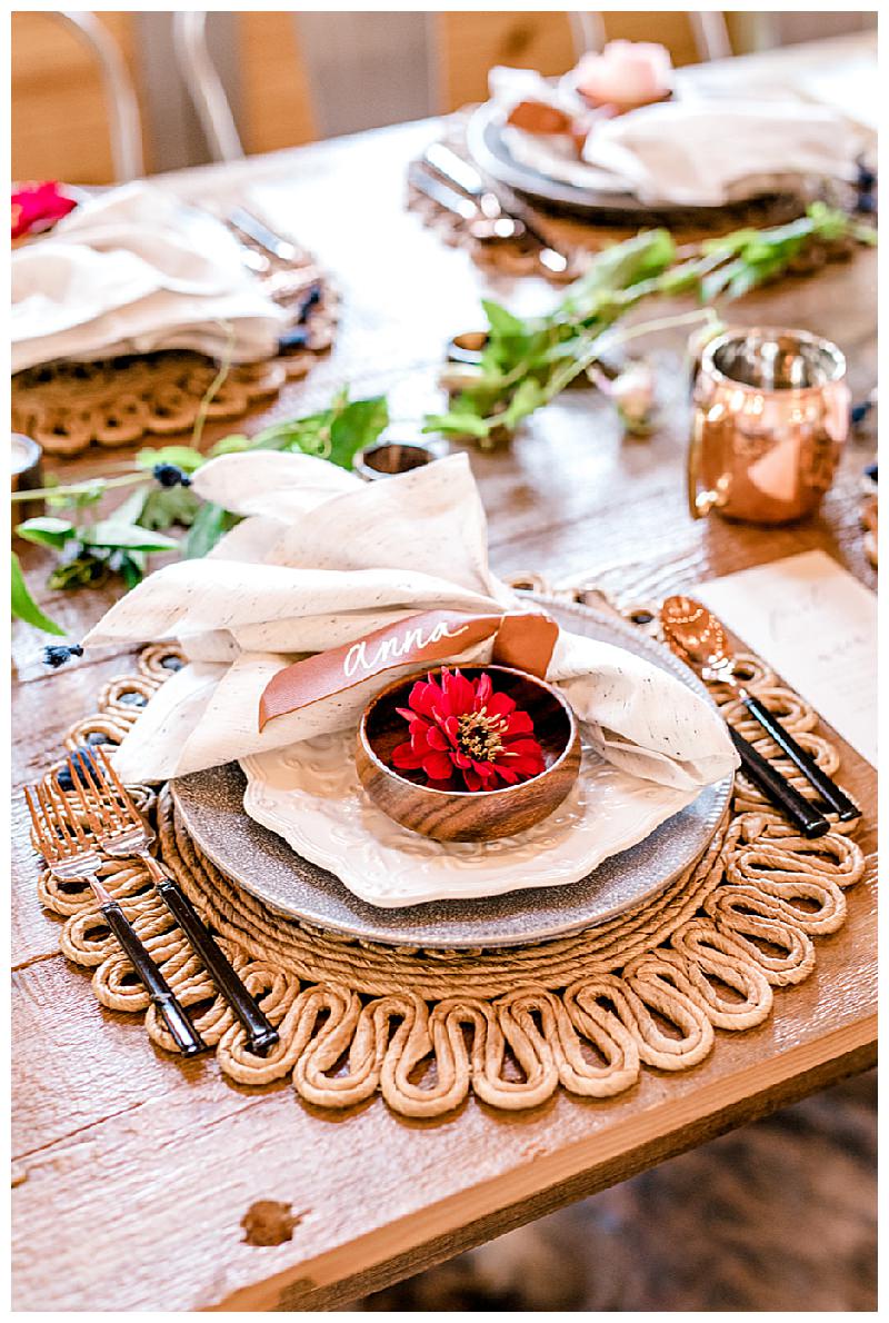 Earth-Toned Tablescape with Southwestern Details