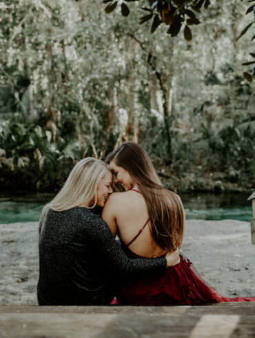 Florida Natural Springs Engagement Shoot