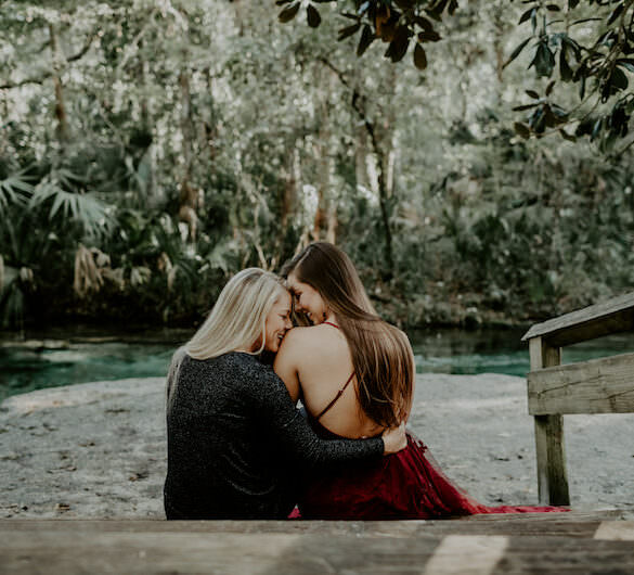 Florida Natural Springs Engagement Shoot