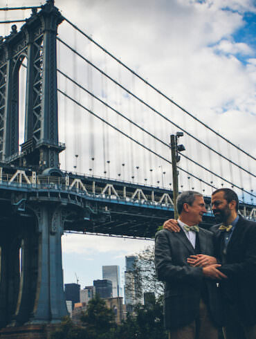 Manhattan Bridge Engagement Shoot