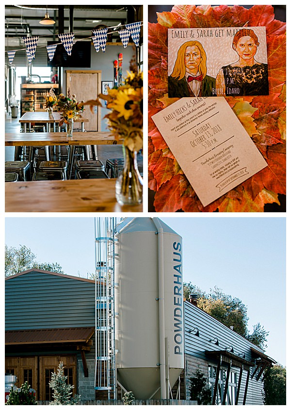 Brewery Fall Wedding