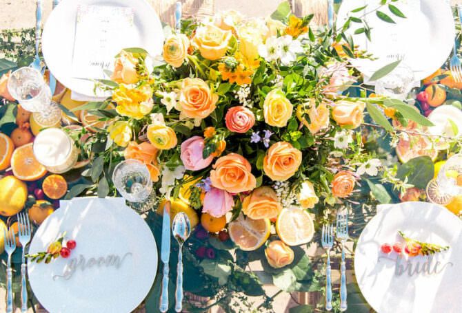 Citrus Wedding Ideas