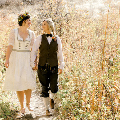 Oktoberfest Themed Wedding